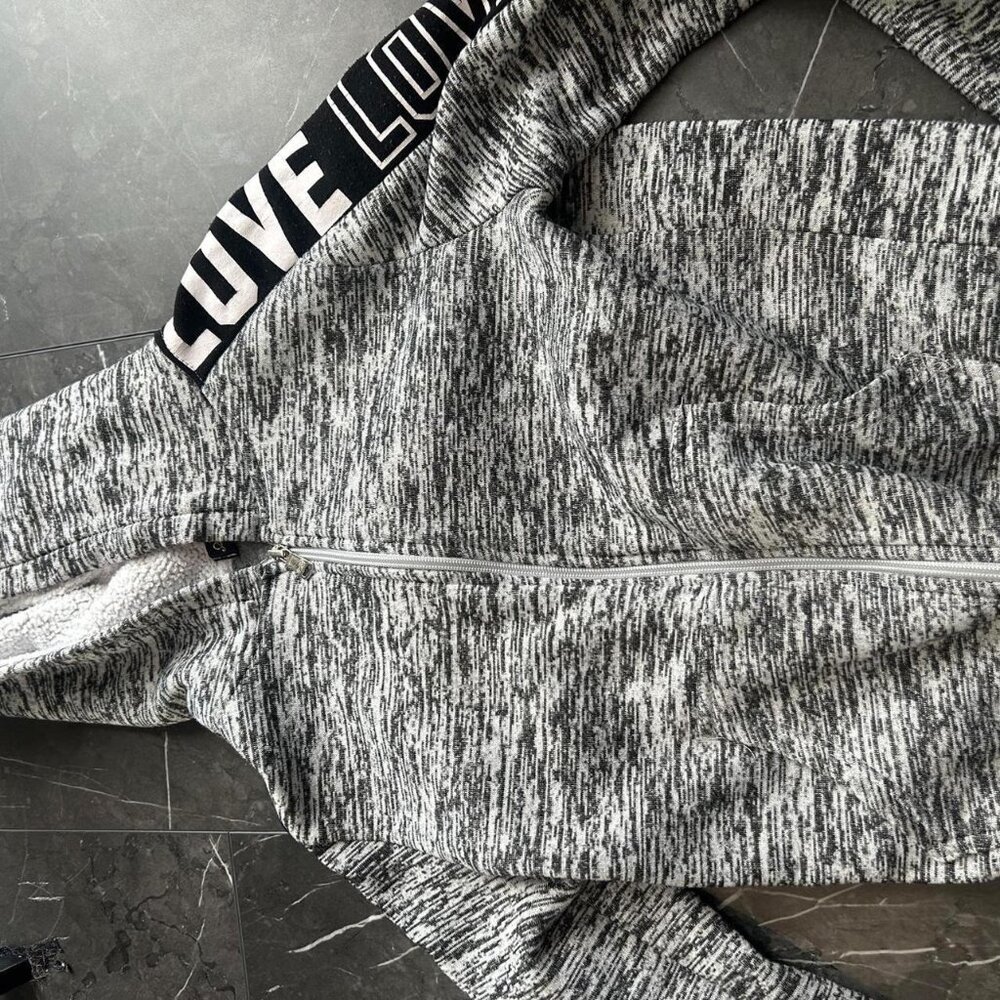 Different Type of Grays & Black, very warmth, thick hoodie, jacket.